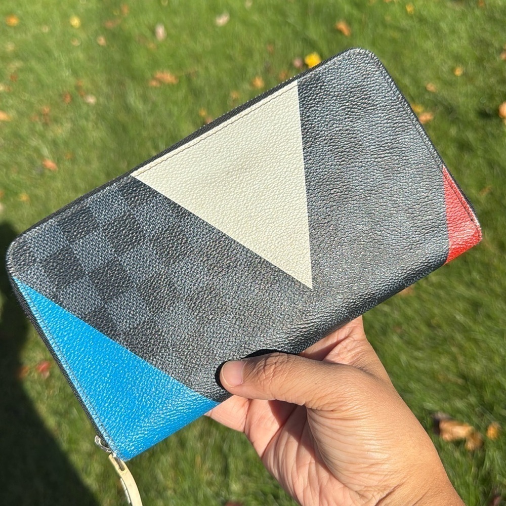 𝅺LOUIS vuitton zippy organizer America's Cup Regatta VGaston